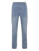 Fleece Denim Trousers Blue Boboli