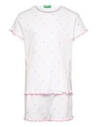 Pyjama(T-Shirt+Short White United Colors Of Benetton