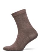 Johanna Organic Wool Socks Brown Swedish Stockings