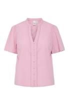 Yastia Ss Top S. Noos Pink YAS