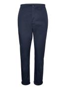 Tapered-Leg Stretch Chinos Navy Hope