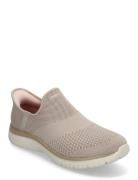 Women Virtue Sleek Beige Skechers