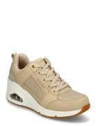 Women Uno Wedge Everything Nice Beige Skechers