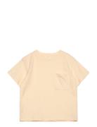 Patch Pocket T-Shirt Yellow Mango
