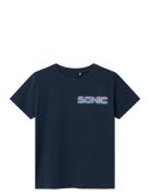 Nkmmarcel Sonic Nreg Ss Top Sky Navy Name It