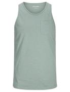 Jjjake Tampa Pocket Slub Tanktop Green Jack & J S