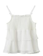 Nkffedolina Strap Top White Name It