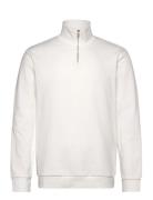 Jersey Half Zip Sweat White Lindbergh