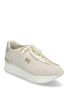 Monique Knit Trainer Cream Michael Kors