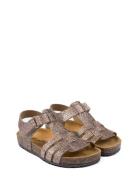 Bio? Velcro Braid Sandal Pink Pom Pom