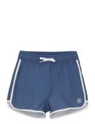 Swim Short Shorts, Solid Navy Color Kids