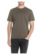 T-Shirt Regular Replay Basics Green Replay