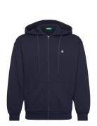 Jacket W/Hood L/S Navy United Colors Of Benetton