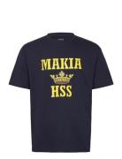 Andö T-Shirt Navy Makia