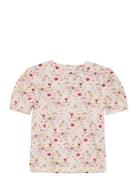 T-Shirt Ss Aop White Minymo