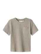 Nmmomilo Ss Loose Top Lil Grey Lil'Atelier