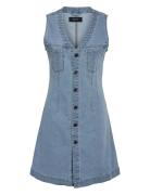 Nmrikka S/L Dress Vi494Lb Blue NOISY MAY