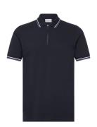 Polo Pique W. Zip Navy Lindbergh