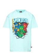 Lwtaffy 304 - T-Shirt S/S Blue LEGO Kidswear