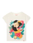 Knit T-Shirt White Boboli