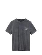 Kap Dan Tee Print Grey H2O