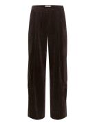 Elnoragz Hw Pants Brown Gestuz