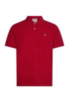 Reg Shield Ss Pique Polo Red GANT
