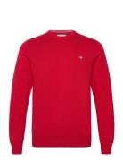 Classic Cotton C-Neck Red GANT