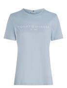 Reg Corp Logo C-Nk Ss Blue Tommy Hilfiger