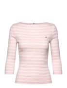Slim Cody Boat-Nk 3/4Slv Pink Tommy Hilfiger