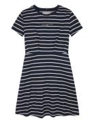 Mini Corp Dress Ss Navy Tommy Hilfiger