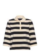 Nuvindy Polo Pullover Black Nümph