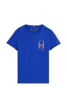 Th Graphic Reg Tee Ss Navy Tommy Hilfiger