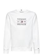 Tommy Flag Hilfiger Sweatshirt White Tommy Hilfiger