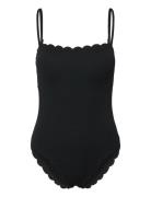 Scallop Bandeau Bs Black Hunkemöller