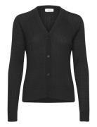 Rwsamira Ls Cardigan Black Rosemunde