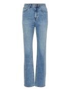 Gzlayza Hw Straight Jeans Blue Gestuz