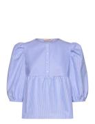 Betty Blouse Blue A-View