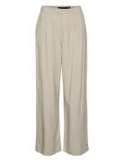 Vmmindy Mw Linen Dad Pant Mix Beige Vero Moda