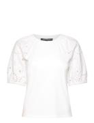 Rosana Anglaise Top White French Connection