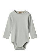 Rib Body L/S Spencer Green Wheat