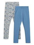 2 Leggings Jules Blue Wheat