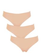 Seamless String 3-Pack Cream Missya