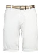 Superflex Chino Shorts W?. Belt White Lindbergh