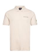 Embroidered Polo Shirt Beige Lyle & Scott