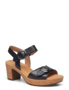 Ankle-Strap Sandal Black Gabor