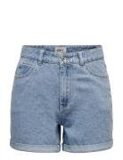 Onlvega Hw Mom Dnm Shorts Noos Blue ONLY