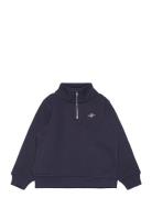 Shield Half Zip Sweat Blue GANT