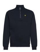 Quarter Zip Pullover Navy Lyle & Scott