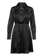Jdyklara Life Ls Diamond Shirt Dress Lo Black JDY